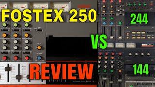 Fostex 250 | Review & Features Overview | Comparison vs Teac 144 and Tascam 244