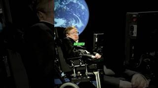 Stephen Hawking’s CRAZY Answer To Neil deGrasse Tyson 
