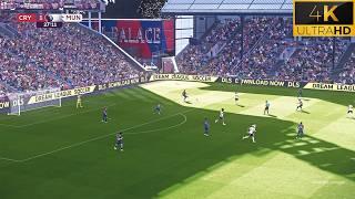 4K | PES 2024 Ultra Realism Graphics & Sound Mod | Crystal Palace vs Manchester United| 24/25 Season