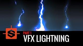 How to Realtime - VFX / Lightning Texture TUTORIAL PART 1 Using Substance designer