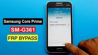 Samsung Galaxy Core Prime SM G361 Google Account Bypass Unlock  Samsung Galaxy SM-G361 FRP Bypass |