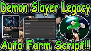 Roblox Demon Slayer Legacy Script - AutoFarm GUI & More 2022