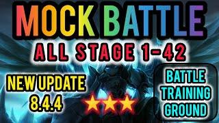 Mock Battle Summoners War Updated 8.4.4 Battle Training Ground All Stages 1 - 42