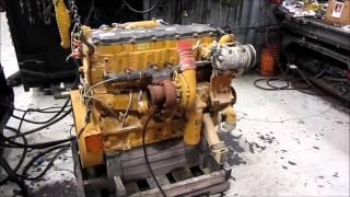 2008 Caterpillar C7 Acert Diesel Engine Running