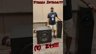 8 Monster 24" Subwoofers!! Stereo Integrity at MWAVE 2024