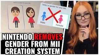 Nintendo REMOVES Gender From Mii Creation System & Gamers Are ANNOYED At Their Western Pandering