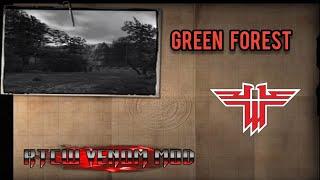 RTCW: Green Forest + mod Textures & Weapons - gameplay PC