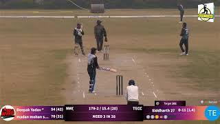 The Elite Cricket Club(ECC) Vs NINJA WARRIORS (ICC) Live Match Sarpanch Dargai Ground #rawdycricket