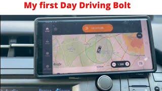 My First Day Driving Bolt | Day One As An Bolt Driver | Bolt  In Uk