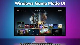 Windows 11 is Getting a New UI for Gaming