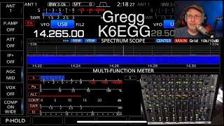  K6EGG 11-10-24 DMR, DStar HF and FT8 Icom IC-9700 AND IC-7610 HF antenna