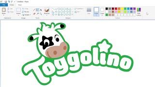 How to draw a Toggolino logo using MS Paint | How to draw on your computer