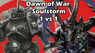 Dawn of War Soulstorm: 1 vs 1 Dark Eldar (Espada) vs Chaos Space Marines (stfu)