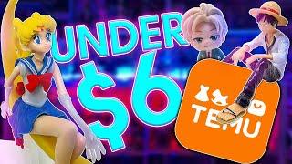 Budget Anime Figure Hunting: Temu Edition (Under $6)!