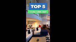 TOP 5 CRUISE TIPS: Cabin hacks! #shorts #cruise