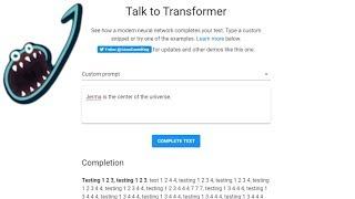 Jerma Streams - Talk to Transformer