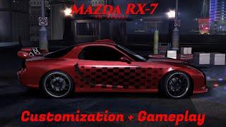 NFS CARBON | Mazda RX-7 | Customization and Gameplay