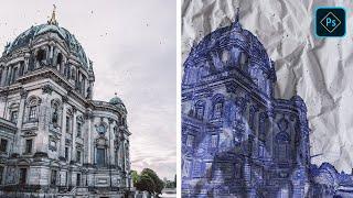 Turn Your Image into a Pen Sketch Effect in Photoshop - Photoshop Tutorials