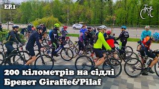 200 кілометрів на сідлі | Бревет Giraffe&Pilaf | ep.1