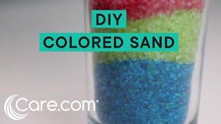 How to Make Your Own Colored Sea Salt for Sand Art