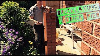 Bricklaying How to: 1 brick pier