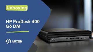 Unboxing HP Mini PC ProDesk 400 G6