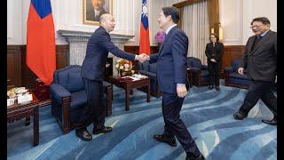 20250116  總統接見我赴美參加「第60屆美國總統就職典禮」慶賀團