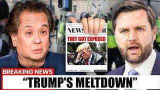 Trump SNAPS LIVE After JD Vance Secrets Are Revealed by George Conway!