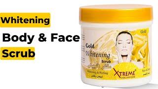 Xtreme Collection Fast #Whitening Scrub for Body & Face, Mild Body Scrub You Should Try