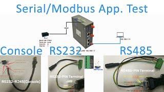 How to configure Serial Application in WLINK Router