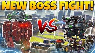  1vs6 SHELL VS COSSACKS BOSS FIGHT SKIRMISH CONCEPT || WAR ROBOTS ||