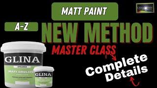 Learn How To Make high Grade MATT paint- Effortlessly with New Method