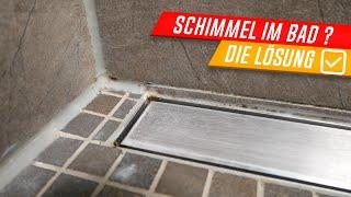 Schimmel auf Silikonfuge, Schimmel im Bad entfernen - So einfach!