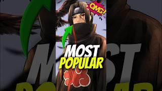 Most popular character in anime...... #naruto #anime