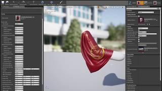 UE4 real time cloth simulation