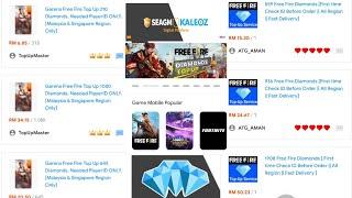 TOP UP Diamond Garena Free Fire Murah di Kaleoz! Malaysia