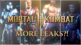 Who hired this guy..? MORE MORTAL KOMBAT 11 LEAKS! New Character Model Screenshots! [SPOILERS]