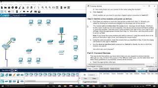 PACKET TRACER-CONNECTING PHYSICAL LAYER