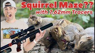 7.62mm Vs Mark Rober Squirrel Maze... which is more effective for pest control???