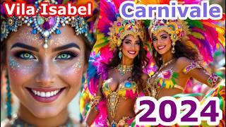  4K 2024 Rio de Janeiro Beautiful Dancers Musas, Vila Isabel, Carnaval Brazil, Champs Day, Part 1
