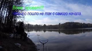 Прикол на рыбалке )). Что то пошло не так .Упал со стула прямо в воду )))))