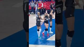 Melissa Vargas ve Zehra Güneş maç önü ritüeli️ #melissavargas #vargas #volleyball #sports #funny