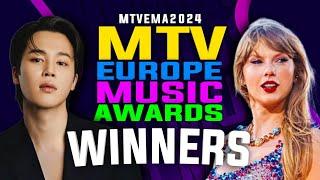 MTV EMA 2024 Winners | EMAs 2024