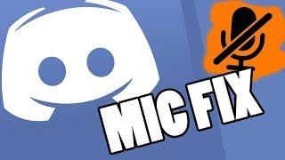 How to fix mic not working in discord 2019!