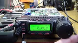 Yaesu FT-857D проблема с приёмом в FM и AM (repair)