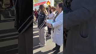 Fire Drill at  "School of Tomorrow"