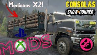 SnowRunner Español / Pack trailer / playstation / xbox / 10 remolques / mods