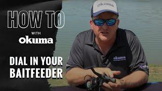 Okuma How To- Dial in your Baitfeeder Reel