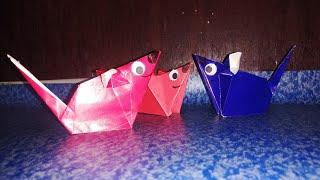 DIY Easy Paper Rat Crafts.
