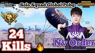 Nova Order Intense Solo Squad 24Kills Miramar • NV令der Training for PMGC